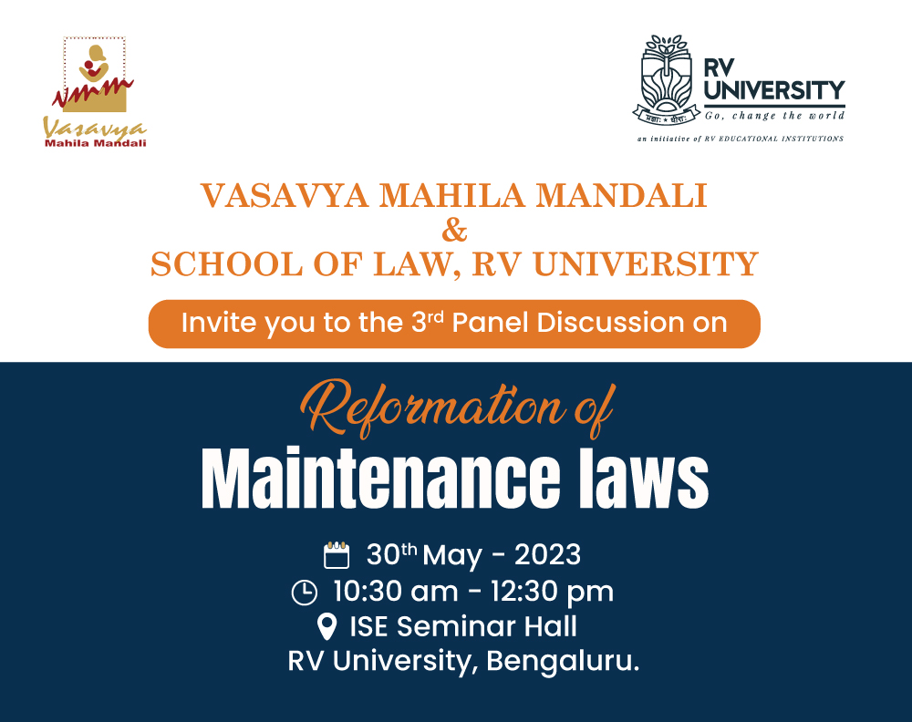 Reformation of Maintenance laws
